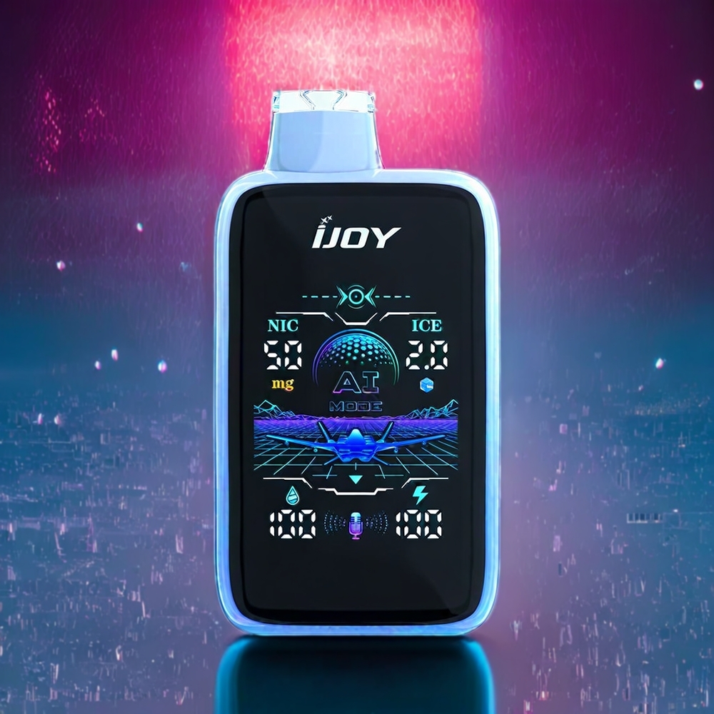 IJOY Uranus Mate 40000 Puffs New Zealand Wholesale Disposable Vape Blue Razz Ice with Adjustable Airflow & Dual Mesh Coil