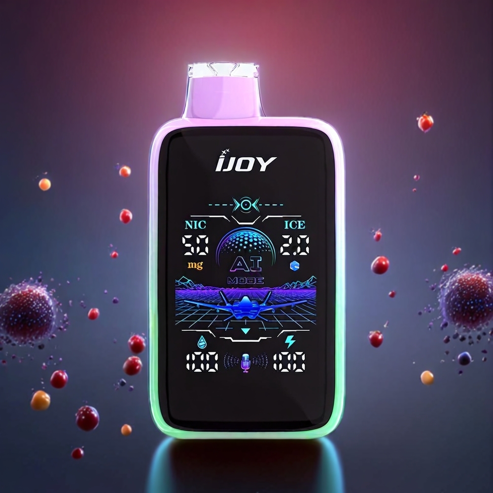 IJOY Uranus Mate 40000 Puffs New Zealand Wholesale Disposable Vape Grape Blow Pop with ICE Control, Adjustable Airflow, Type-C
