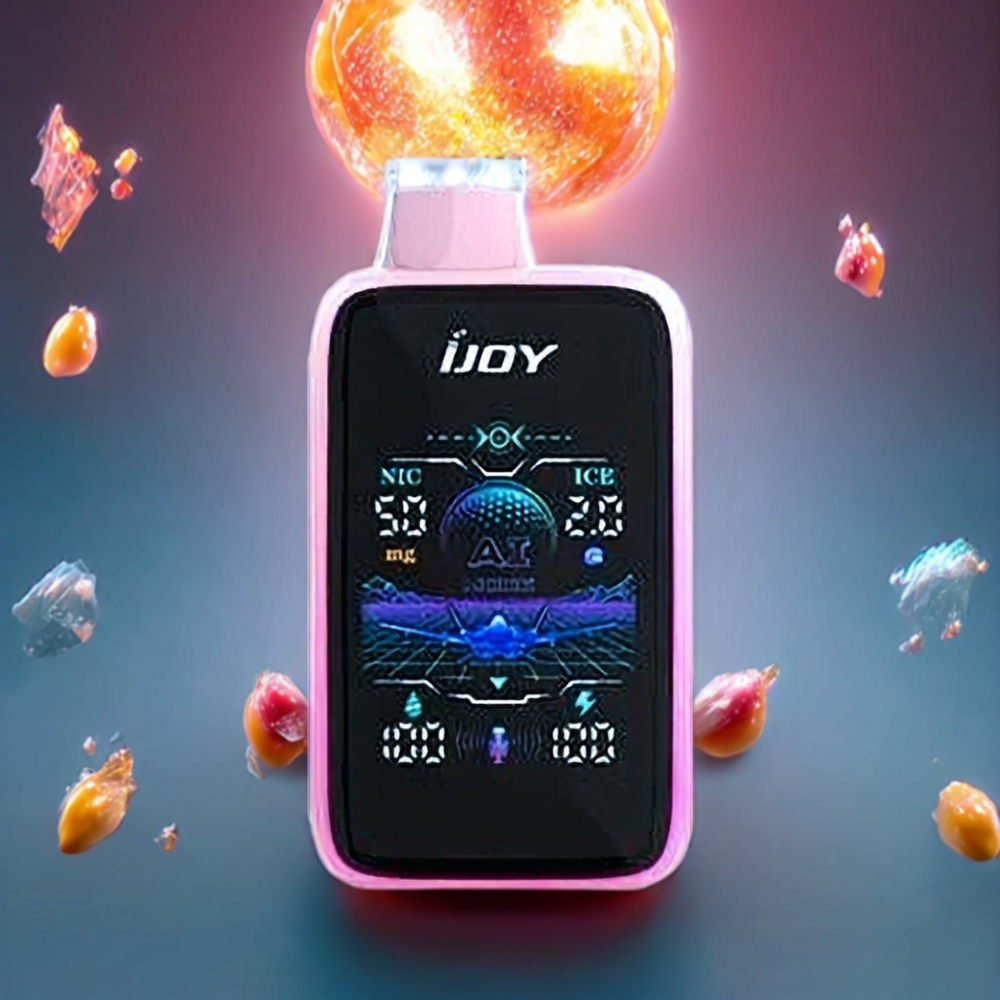 IJOY Uranus Mate 40000 Puffs New Zealand Wholesale Disposable Vape Juicy Peach Ice with Adjustable Airflow & Dual Mesh Coil