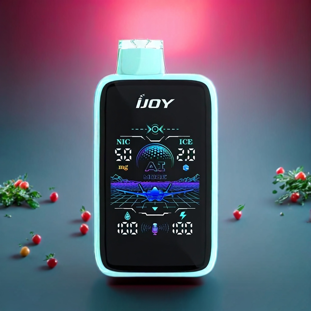 IJOY Uranus Mate 40000 Puffs New Zealand Wholesale Disposable Vape Spearmint with ICE Control, Adjustable Airflow, 20ML Prefilled E-Liquid, 30MG/50MG Nicotine, Type-C Charging