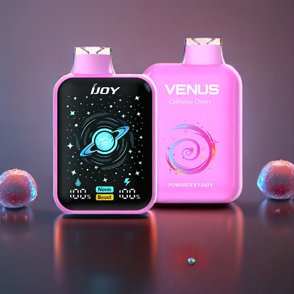 IJOY VENUS 25000 Puffs 20ML 900mAh Adjustable Airflow Disposable Vape California Cherry New Zealand Wholesale