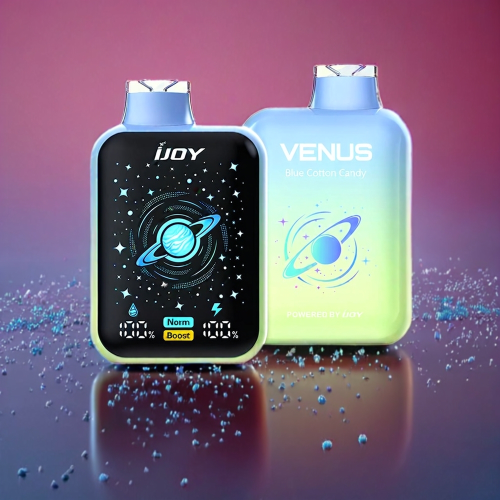 IJOY VENUS 25000 Puffs Disposable Vape Blue Cotton Candy New Zealand Wholesale 20ML 900mAh Type-C