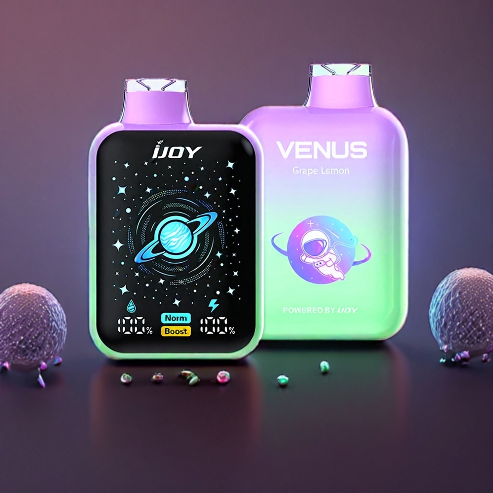 IJOY VENUS 25000 Puffs Disposable Vape Grape Lemon 20ML 900mAh New Zealand Wholesale