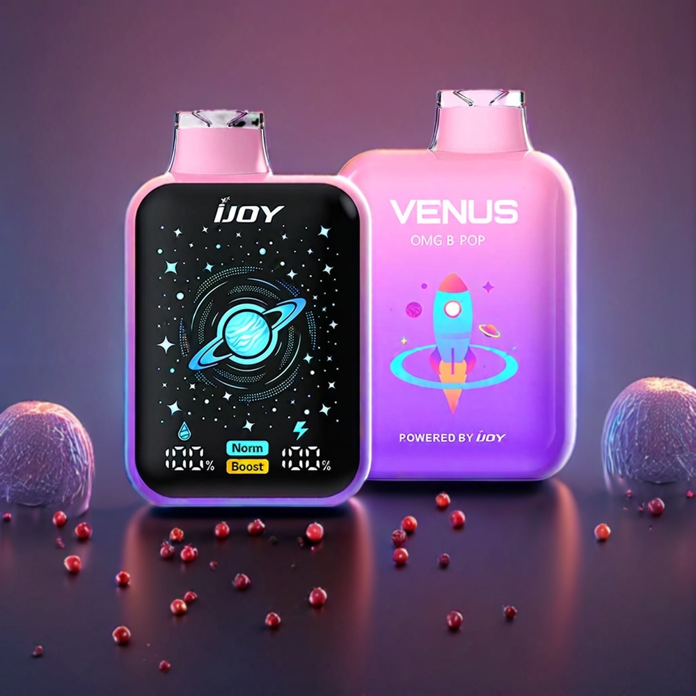 IJOY VENUS 25000 Puffs Disposable Vape Omg B Pop 20ML 900mAh Type-C Adjustable Airflow New Zealand Wholesale