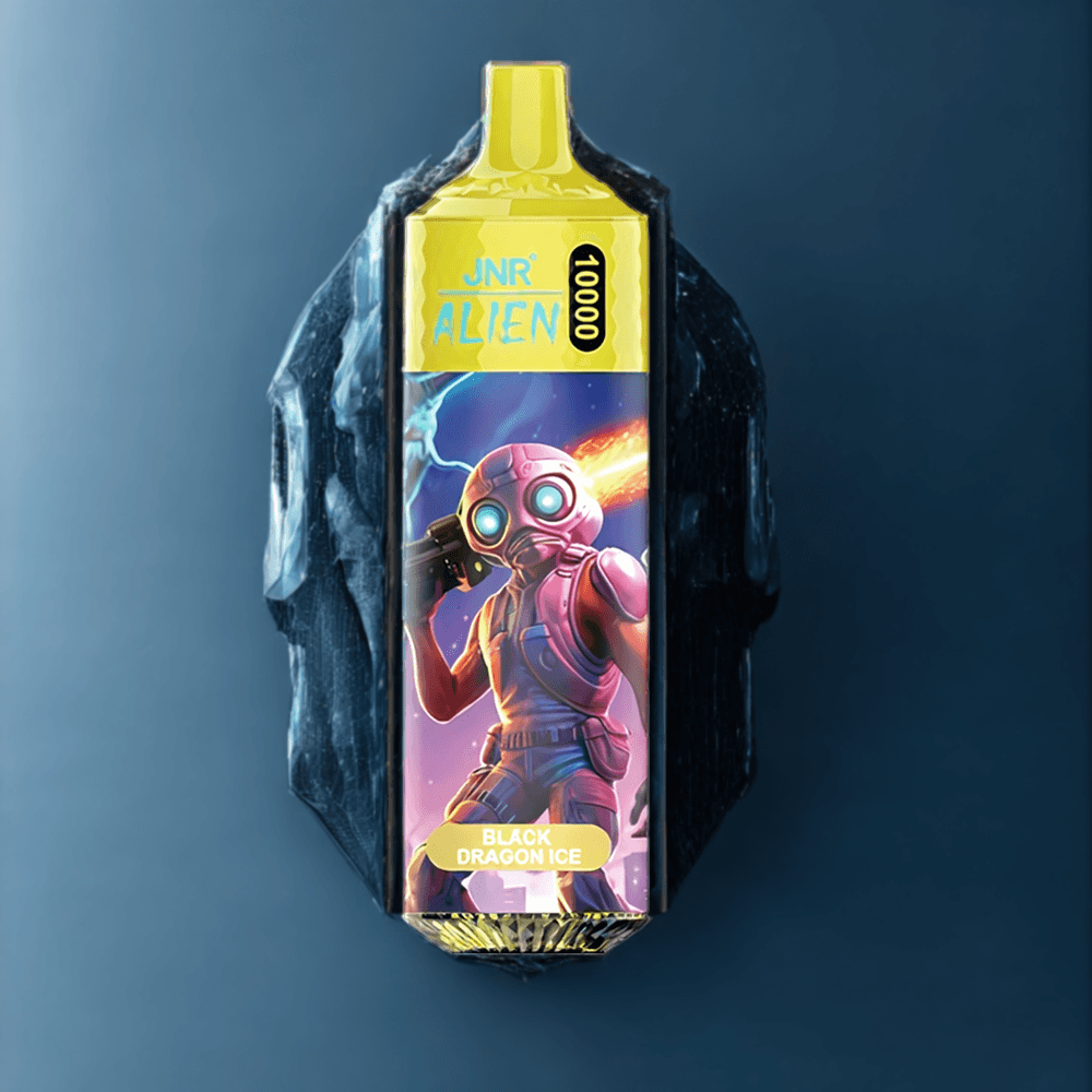 Jnr Alien 10000 Puffs New Zealand Wholesale Black Dragon Ice Vape