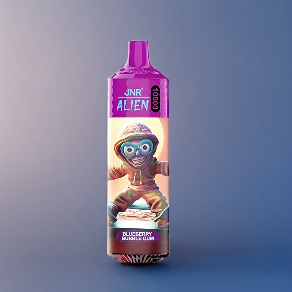 Jnr Alien 10000 Puffs New Zealand Wholesale Blueberry Bubble Gum Vape