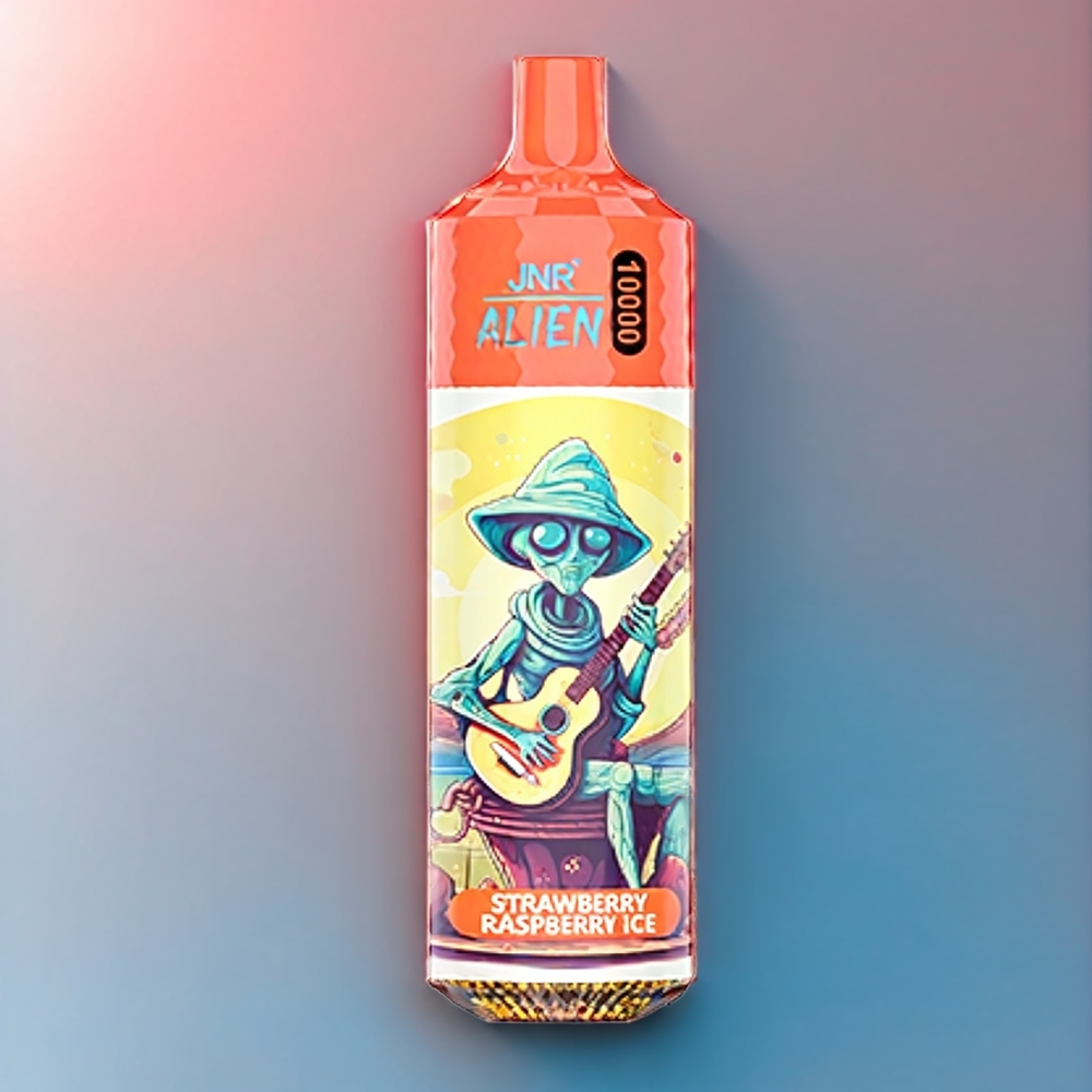 Jnr Alien 10000 Puffs New Zealand Wholesale Strawberry Raspberry Ice Vape