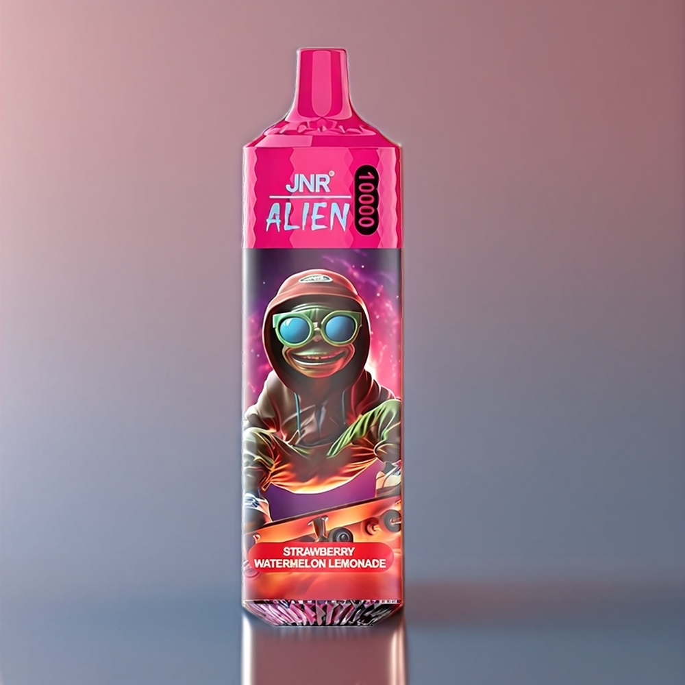 Jnr Alien 10000 Puffs New Zealand Wholesale Strawberry Watermelon Lemonade Vape