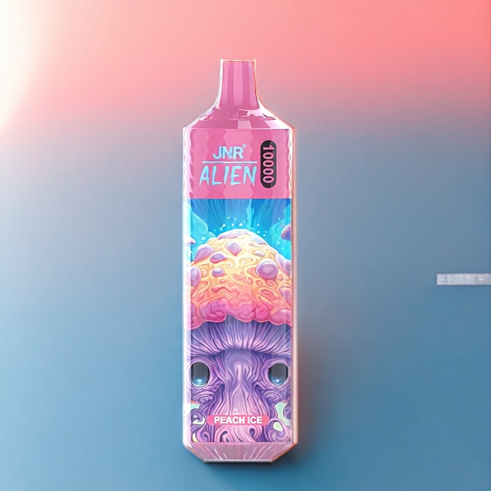 Jnr Alien 10000 Puffs Peach Ice New Zealand Wholesale
