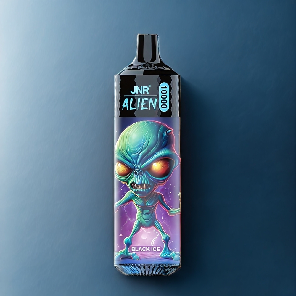 Jnr Alien New Zealand Wholesale 10000 Puffs Black Ice Vape