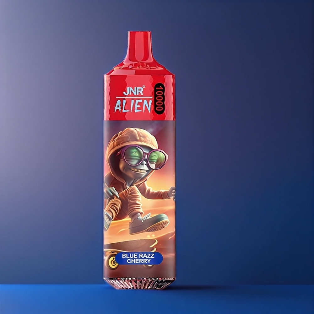 Jnr Alien New Zealand Wholesale 10000 Puffs Blue Razz Cherry Vape