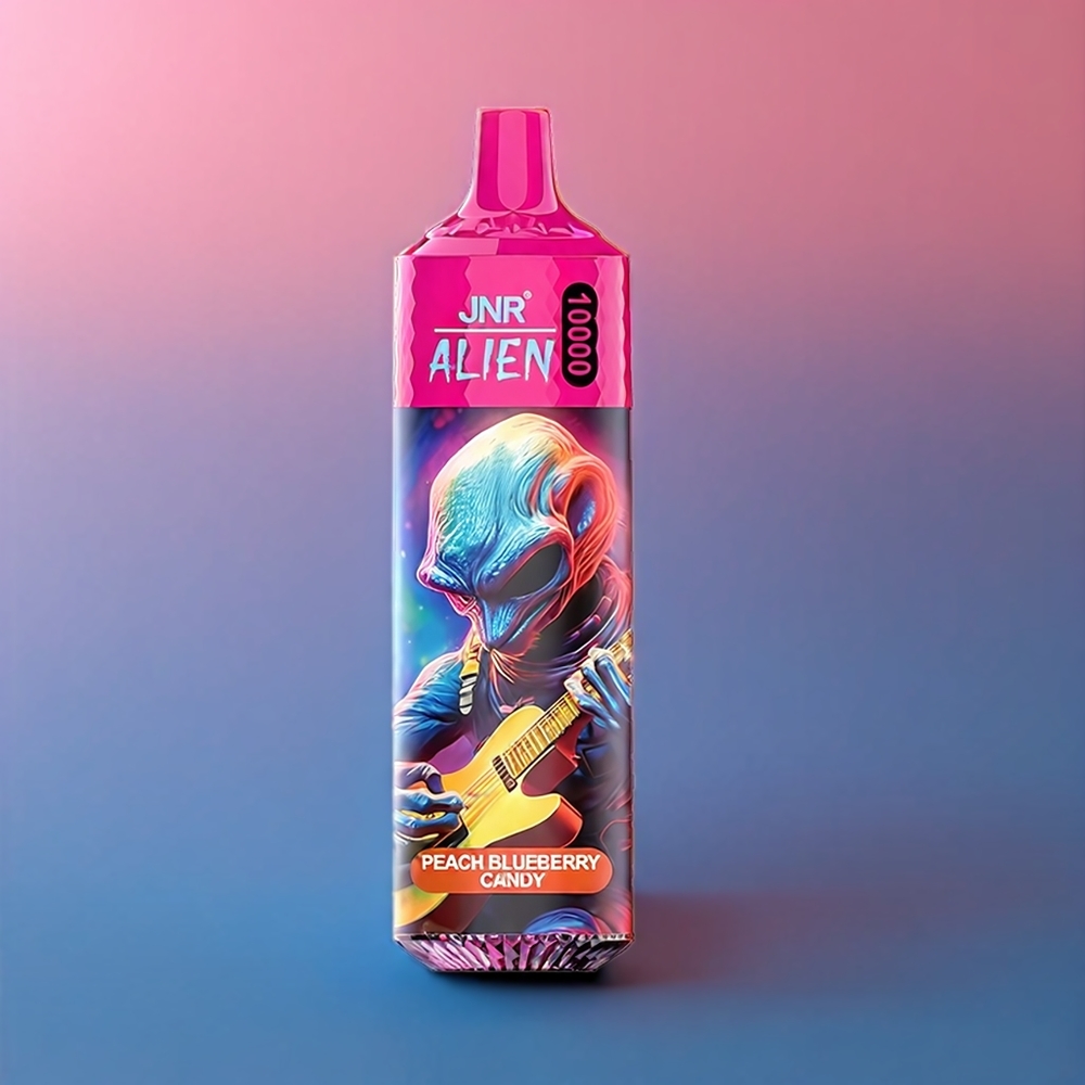 Jnr Alien New Zealand Wholesale 10000 Puffs Peach Blueberry Candy Vape