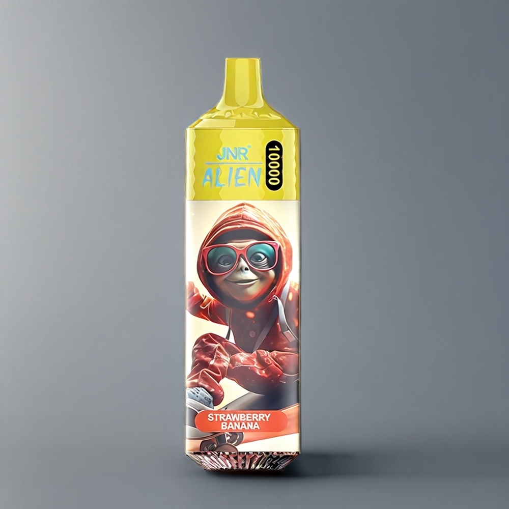 Jnr Alien New Zealand Wholesale 10000 Puffs Strawberry Banana Vape