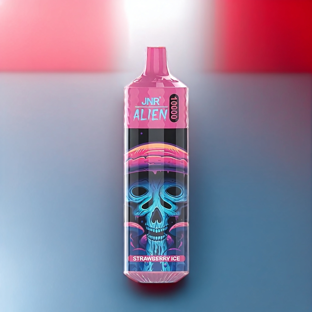 Jnr Alien New Zealand Wholesale 10000 Puffs Strawberry Ice