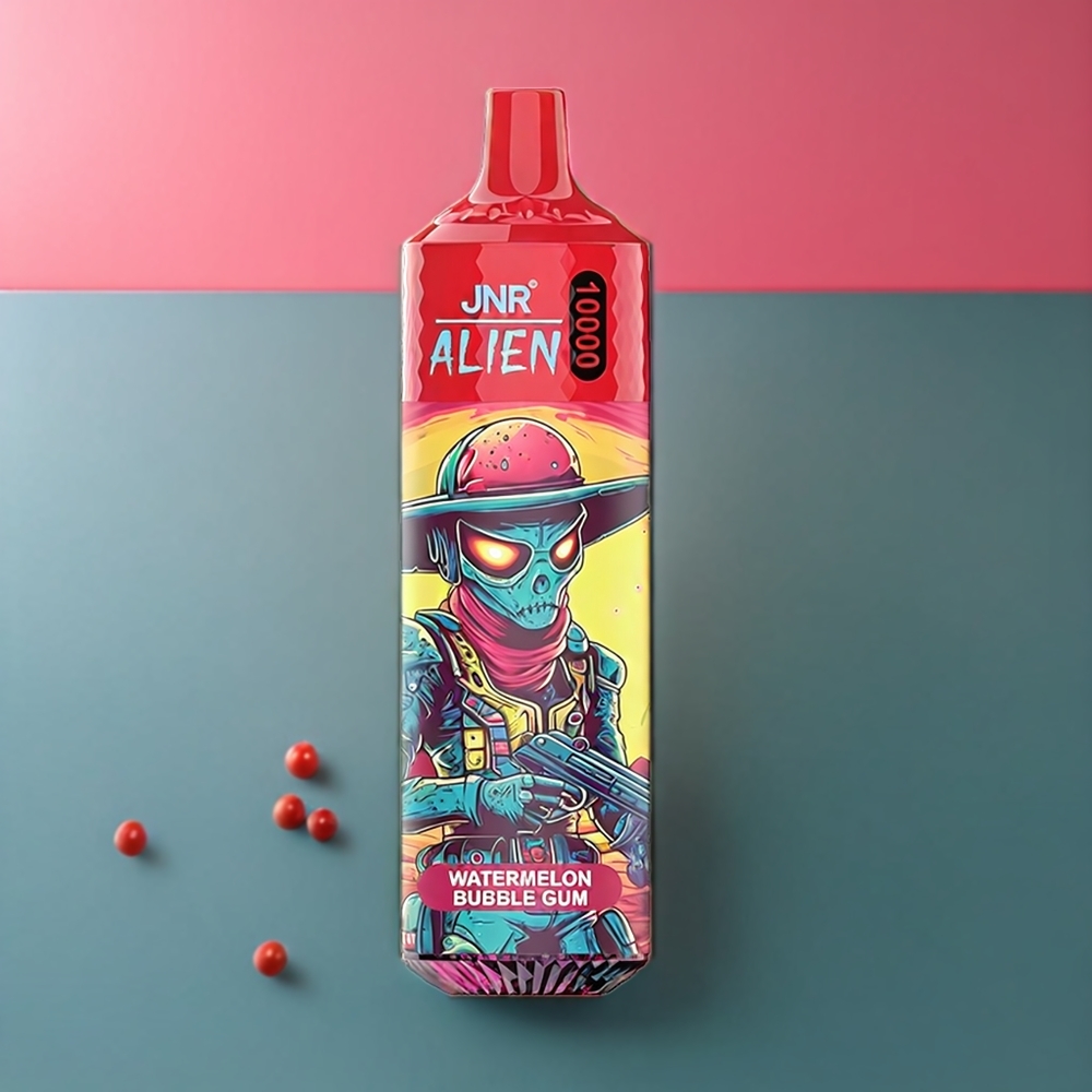 Jnr Alien New Zealand Wholesale 10000 Puffs Watermelon Bubble Gum Vape