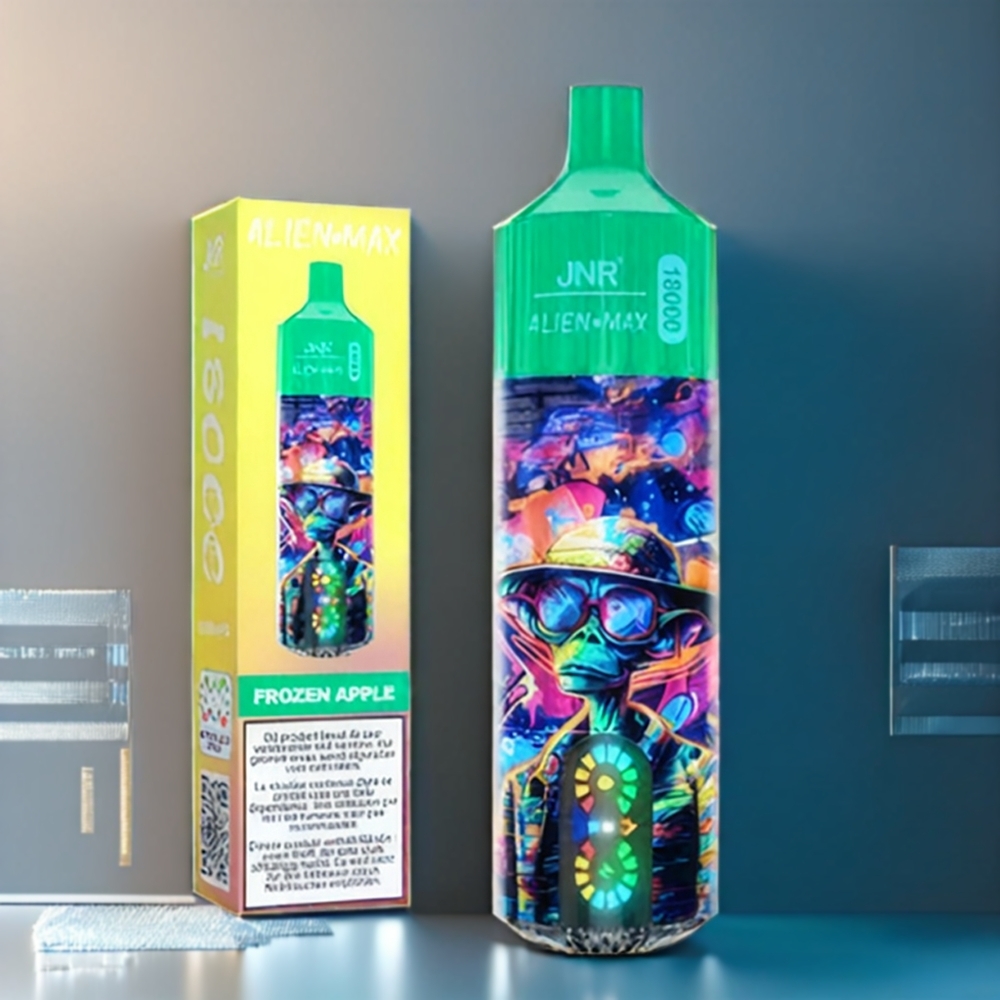 Jnr Alien Max 18000 Puffs New Zealand Wholesale Frozen Apple Vape