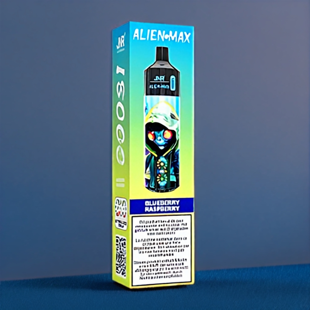 Jnr Alien Max New Zealand Wholesale 18000 Puffs Blue Razz Cherry Vape
