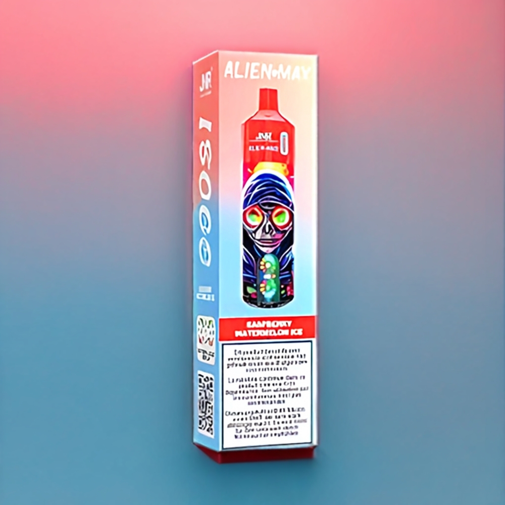 Jnr Alien Max New Zealand Wholesale 18000 Puffs Raspberry Watermelon Ice