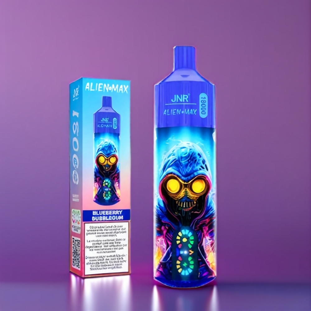 Jnr Alien Max New Zealand Wholesale Blueberry Bubblegum 18000 Puffs