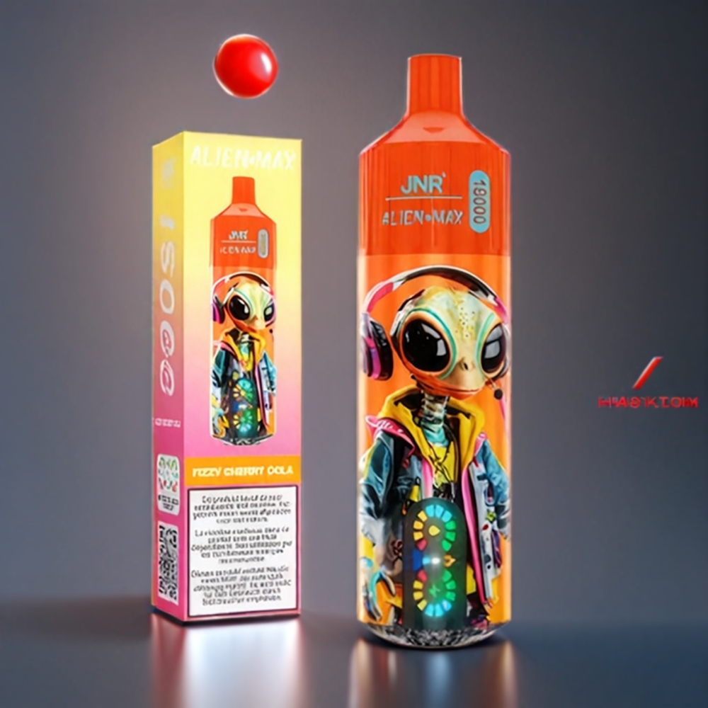 Jnr Alien Max New Zealand Wholesale Fizzy Cherry Cola 18000 Puffs Vape