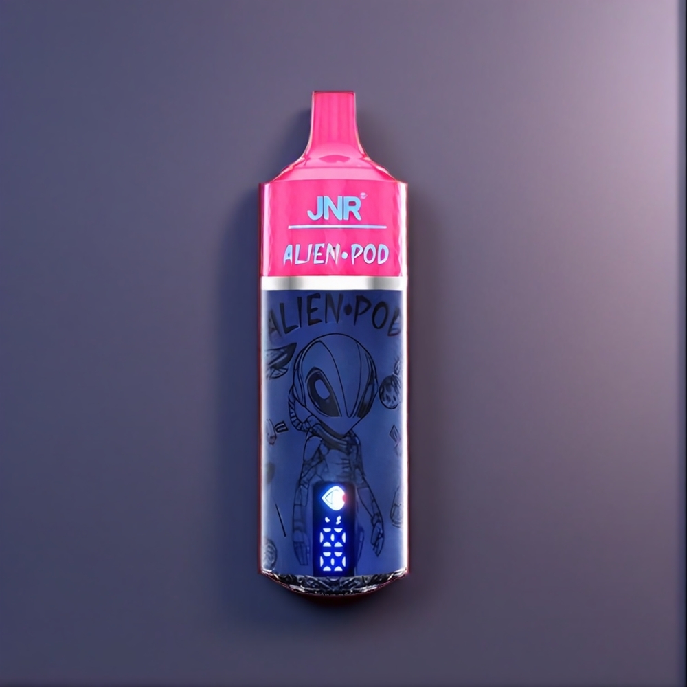 New Zealand Wholesale Jnr Alien Pod 13000 Puffs Cherry Berry Vape