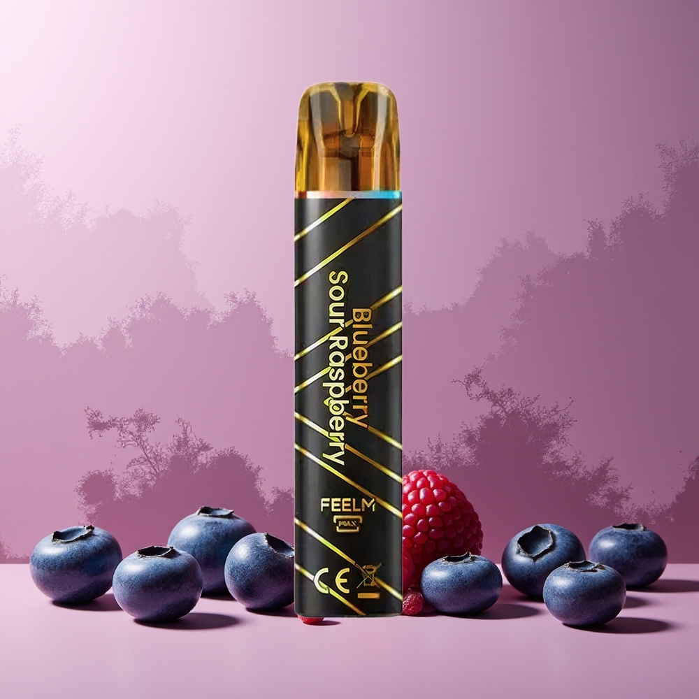 JNR Black&Golden 800 Puffs 550mAh 2ml TPD 2% Disposable Vape Blueberry Sour Raspberry New Zealand Wholesale