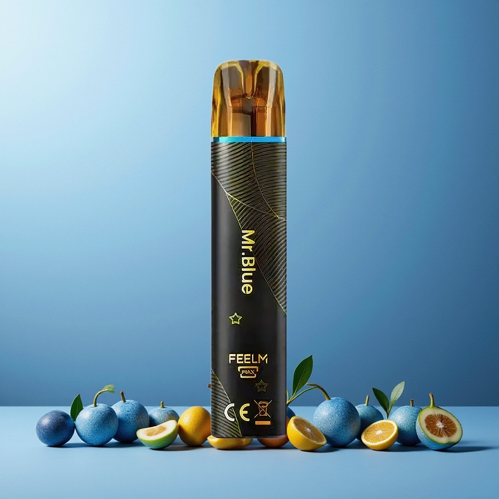 JNR Black&Golden 800 Puffs 550mAh 2ml TPD 2% Disposable Vape Mr Blue New Zealand Wholesale
