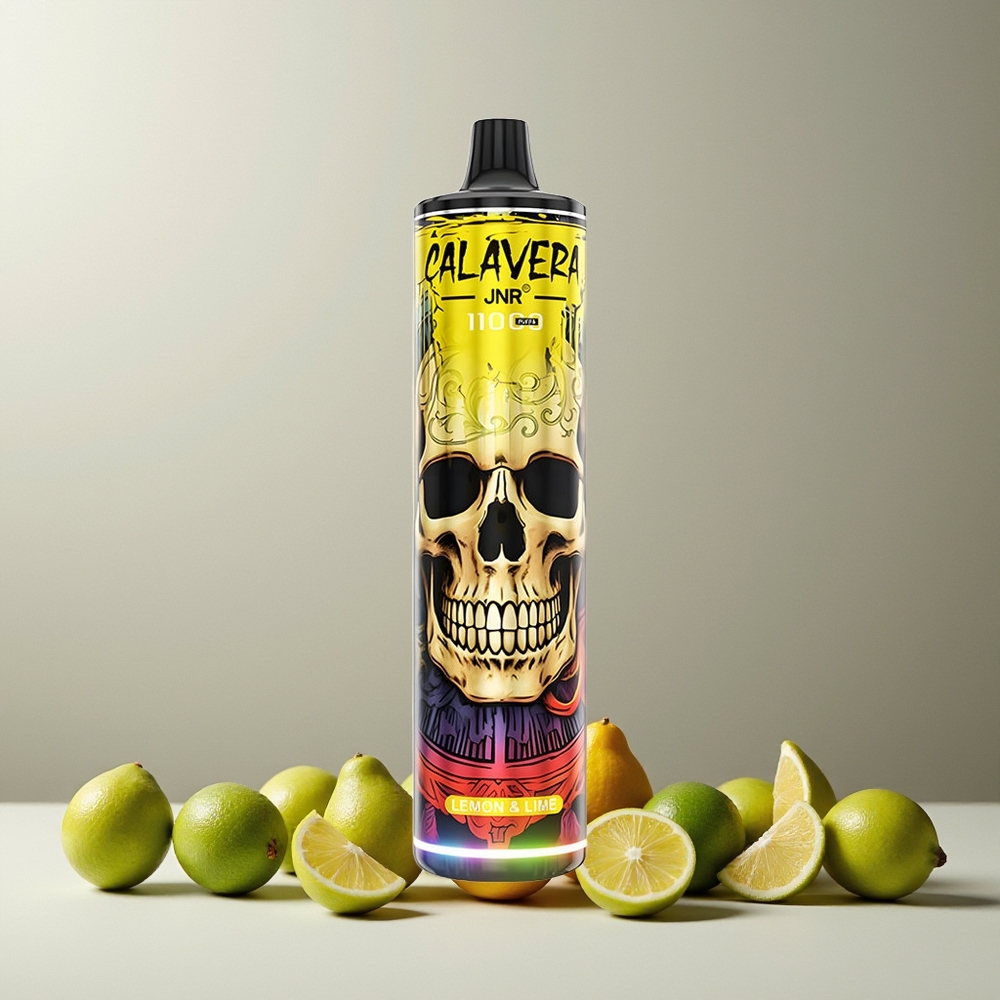 JNR Calavera 11000 Puffs New Zealand Wholesale Disposable Vape Lemon & Lime with Type-C, 850mAh, 21ml, 1.0ohm Mesh, 0-5% Nic
