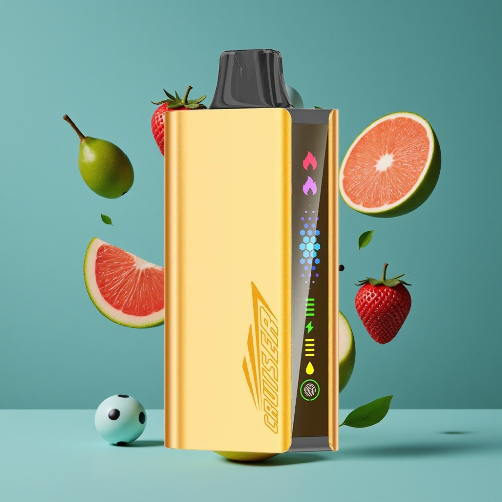 JNR Cruiser 12000 Puffs No-Charge Disposable Vape Cool Mint New Zealand Wholesale with 3500mAh Battery & Animation Screen