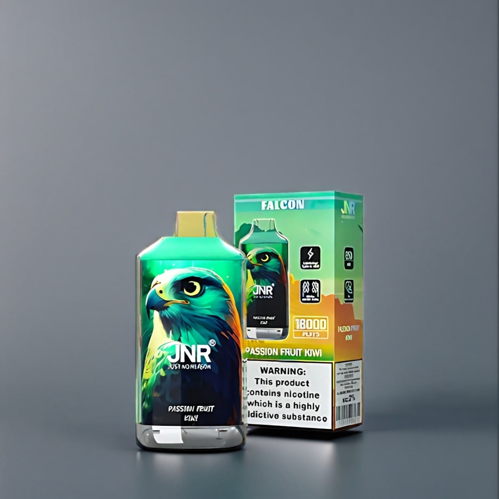 Jnr Falcon New Zealand Wholesale 16000 Puffs Passion Fruit Kiwi Vape