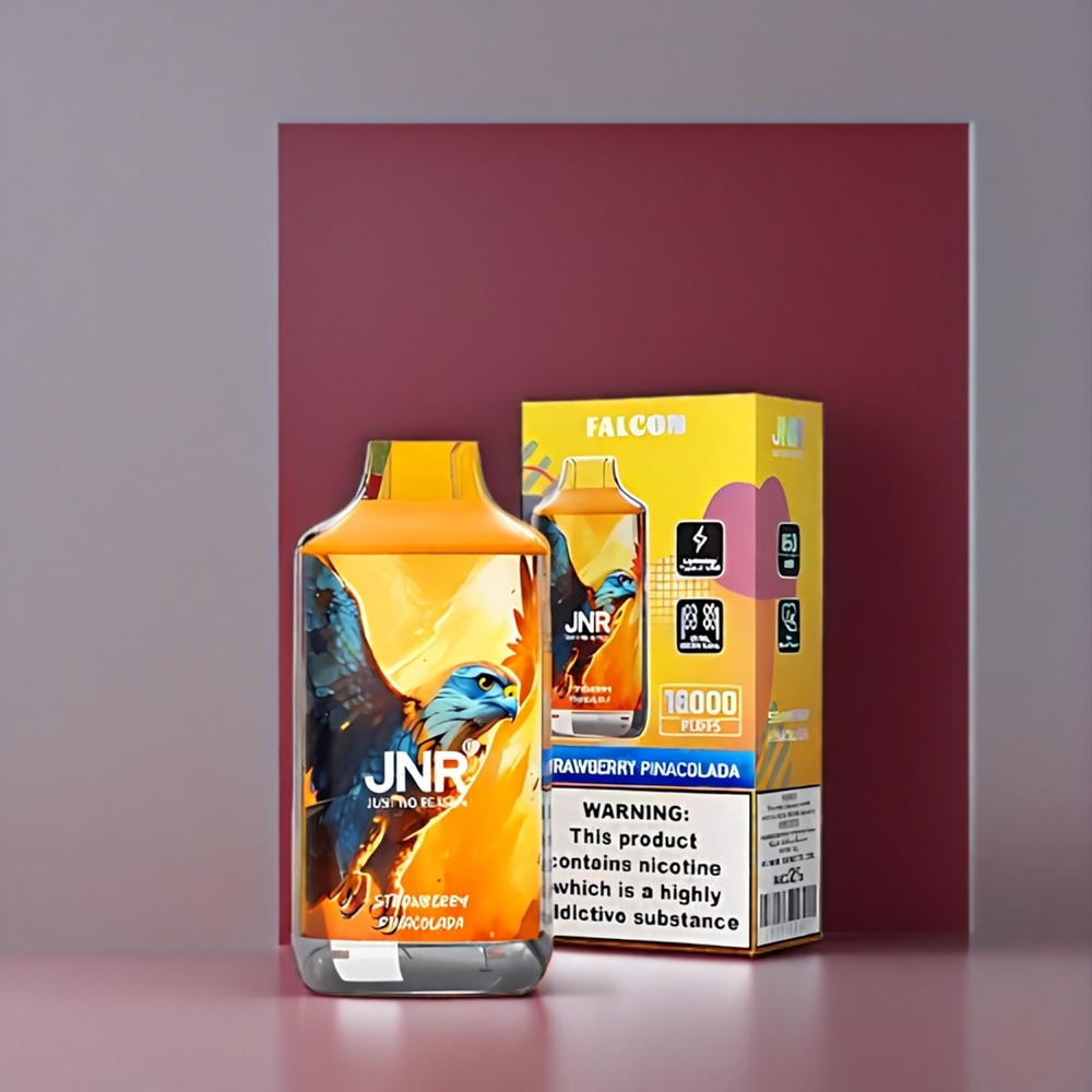 Jnr Falcon New Zealand Wholesale 16000 Puffs Strawberry Pina Colada Vape