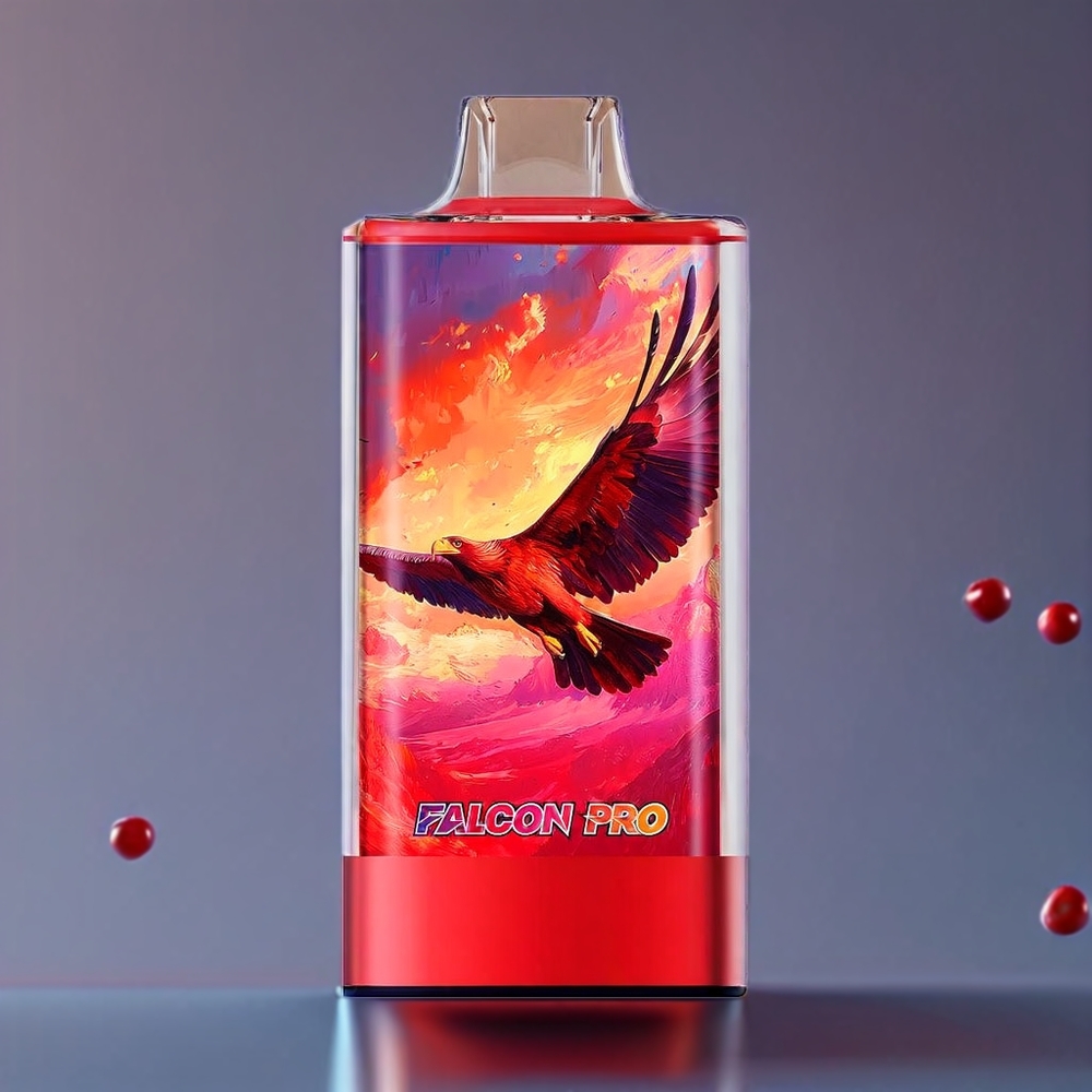 JNR Falcon Pro 28000 Puffs Cherry Cola New Zealand Wholesale with Smart Screen & Dual Mesh Coil