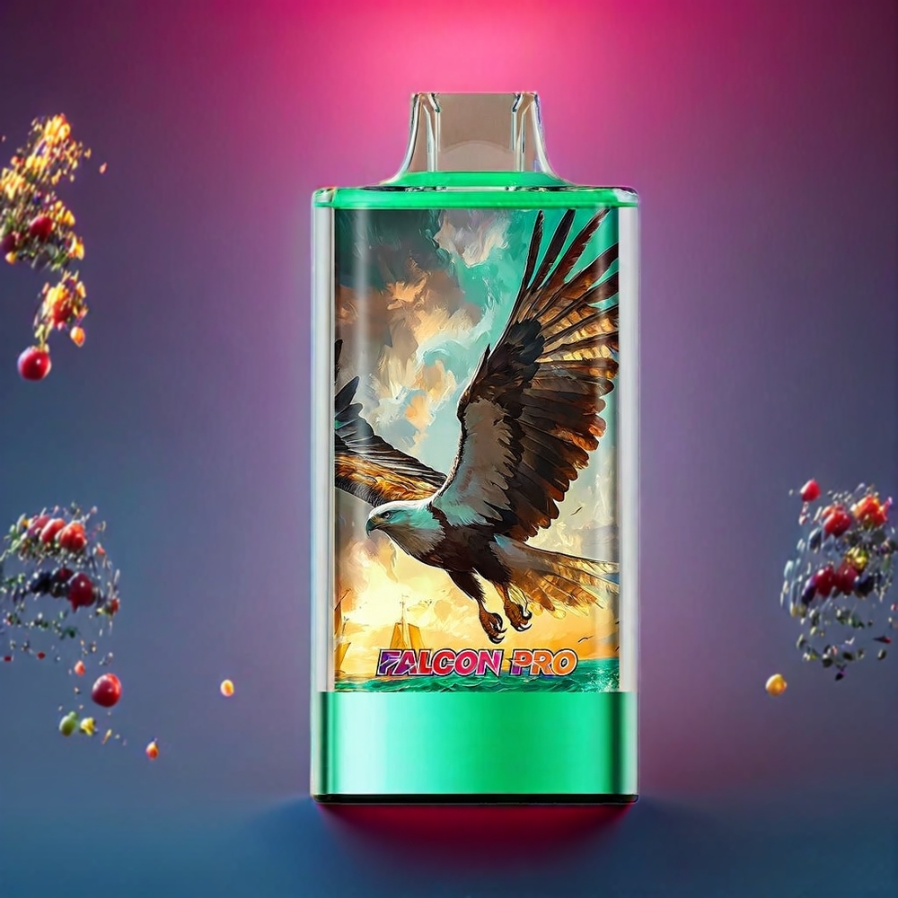 JNR Falcon Pro 28000 Puffs Double Apple New Zealand Wholesale 30ml E-liquid Dual Mesh Coil Type-C Charging