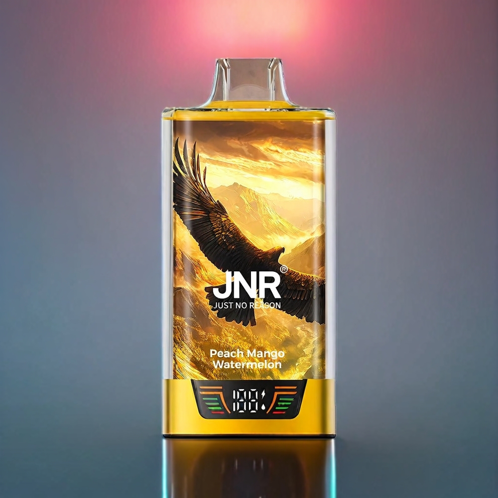 JNR Falcon Pro 28000 Puffs Peach Mango Watermelon New Zealand Wholesale 30ml Dual Mesh Type-C 950mAh