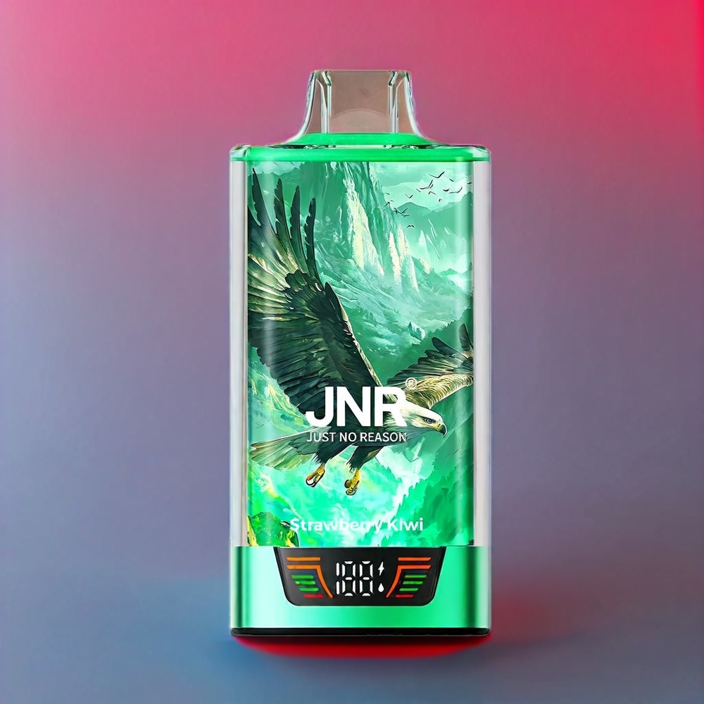JNR Falcon Pro 28000 Puffs Strawberry Kiwi New Zealand Wholesale with Smart Screen & Dual Mesh Coil