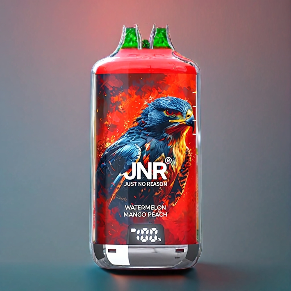 JNR Falcon X⁺ 28000 Puffs Watermelon Mango Peach New Zealand Wholesale with 950mAh Battery & Type-C Charging