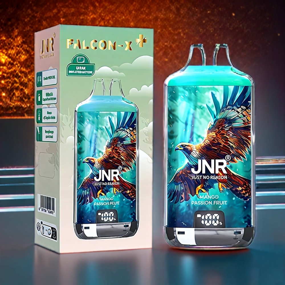 JNR Falcon X⁺ New Zealand Wholesale 28000 Puffs Mango Passion Fruit with Top Refill & 950mAh Battery