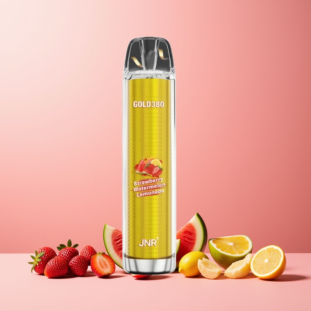 JNR Glod380 6000 Puffs Disposable Vape Strawberry Watermelon Lemonade 1500mAh 13ml New Zealand Wholesale