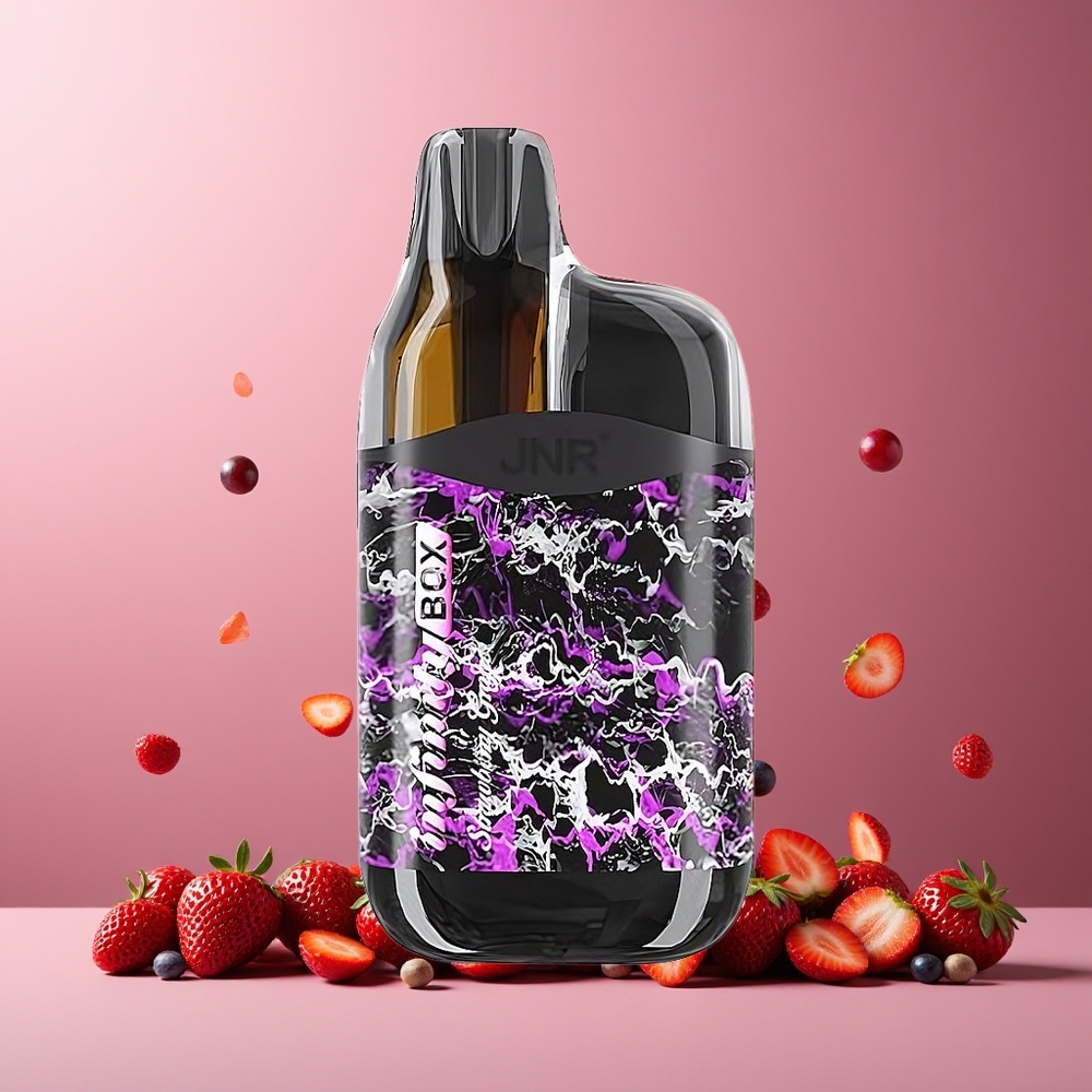 JNR Infinity Box 10700 Puffs 2200mAh 15ml Strawberry Grape Disposable Vape New Zealand Wholesale