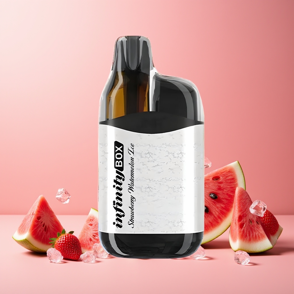 JNR Infinity Box 10700 Puffs New Zealand Wholesale 2200mAh 15ml Strawberry Watermelon Ice Disposable Vape