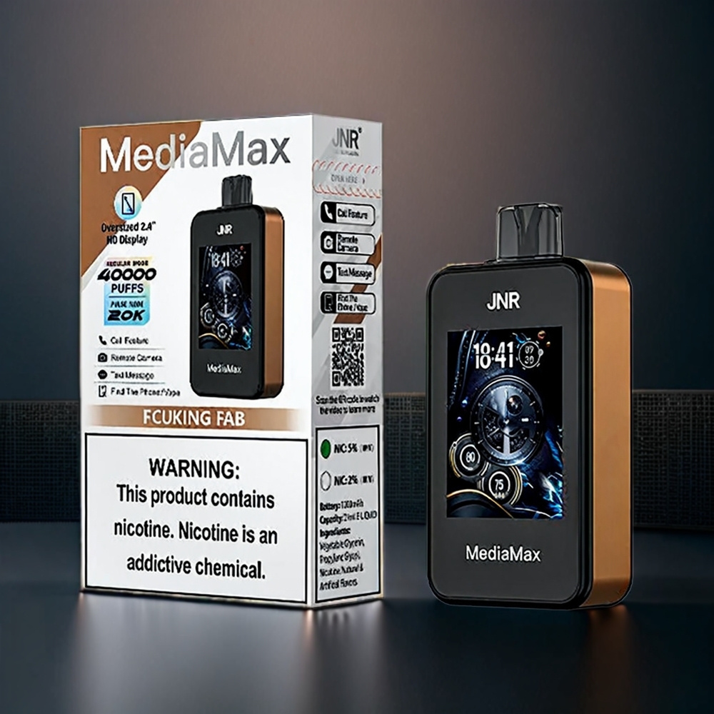 Jnr Mediamax 40000 Puffs Vape Fcuking Fab New Zealand Wholesale