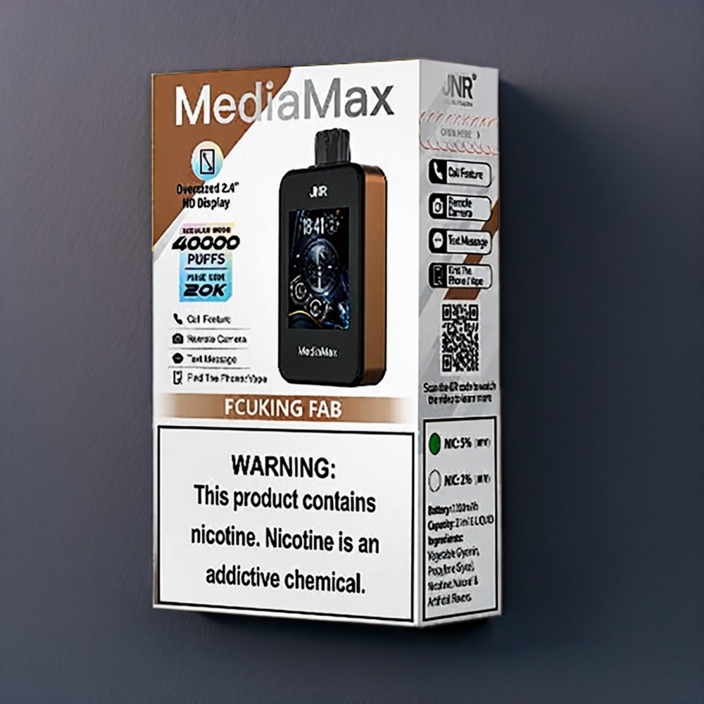 Jnr Mediamax 40000 Puffs Vape Fcuking Fab New Zealand Wholesale