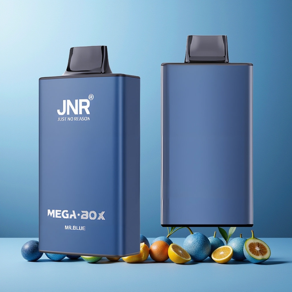 JNR Mega Box 25000 Puffs 30ml 850mAh Dual Mesh Disposable Vape Mr Blue New Zealand Wholesale