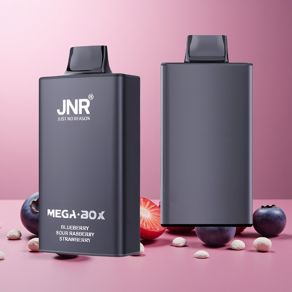 JNR Mega Box 25000 Puffs 30ml 850mAh Dual Mesh New Zealand Wholesale Disposable Vape Blueberry Sour Raspberry Strawberry