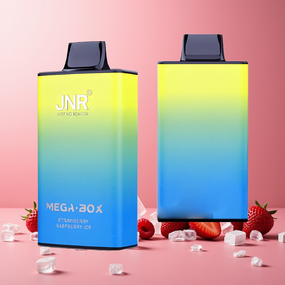 JNR Mega Box 25000 Puffs 30ml Dual Mesh 850mAh Type-C Disposable Vape Strawberry Raspberry Ice New Zealand Wholesale