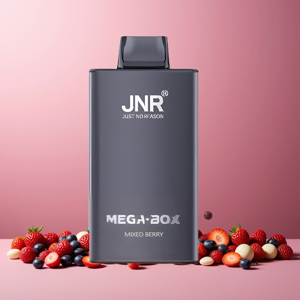 JNR Mega Box 25000 Puffs Disposable Vape New Zealand Wholesale Mixed Berry 30ml 850mAh Dual Mesh