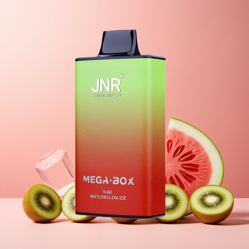 JNR Mega Box 25000 Puffs New Zealand Wholesale Dual Mesh Coil Type-C Quick Charge Kiwi Watermelon Ice Disposable Vape