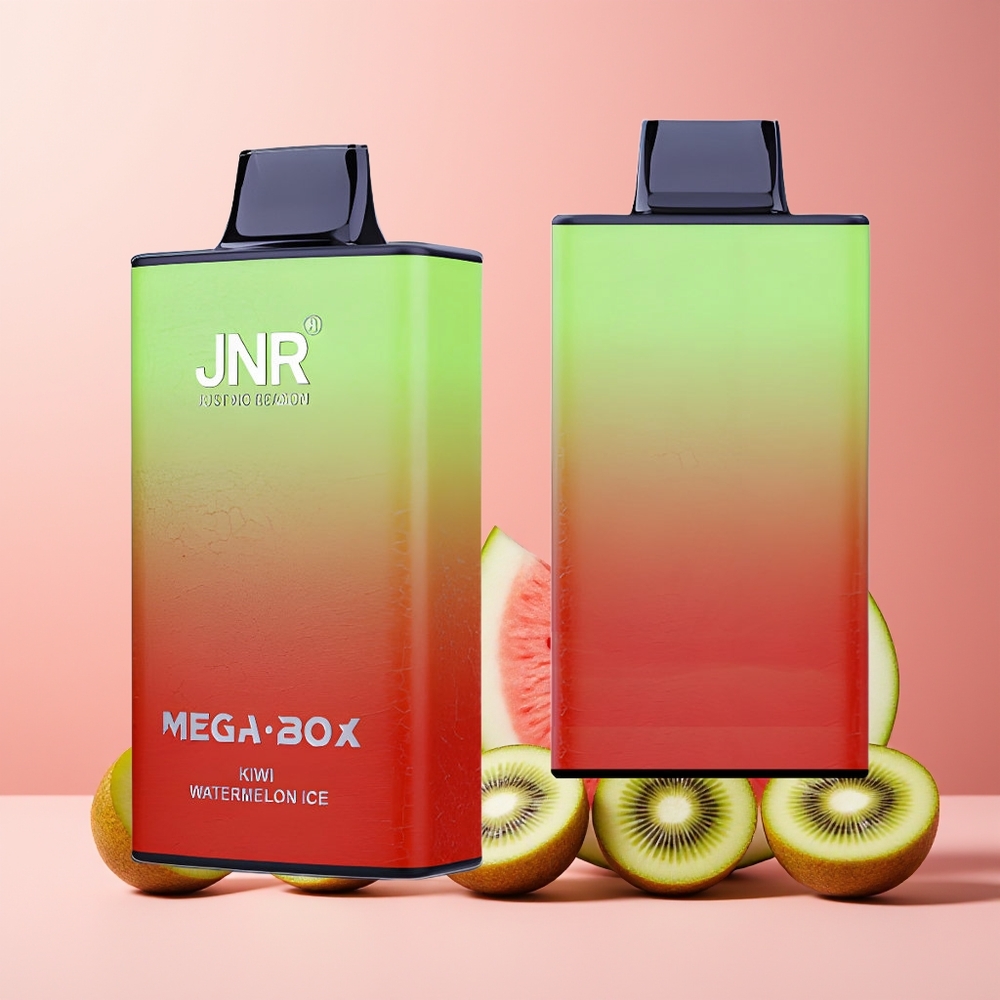 JNR Mega Box 25000 Puffs New Zealand Wholesale Dual Mesh Coil Type-C Quick Charge Kiwi Watermelon Ice Disposable Vape