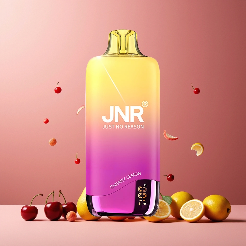 JNR Rainbow 10500 Puffs 18ml 600mAh USB-C Cherry Lemon Disposable Vape New Zealand Wholesale