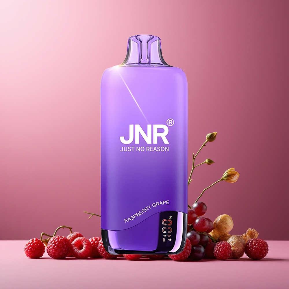 JNR Rainbow 10500 Puffs 18ml 600mAh USB-C Disposable Vape Raspberry Grape New Zealand Wholesale